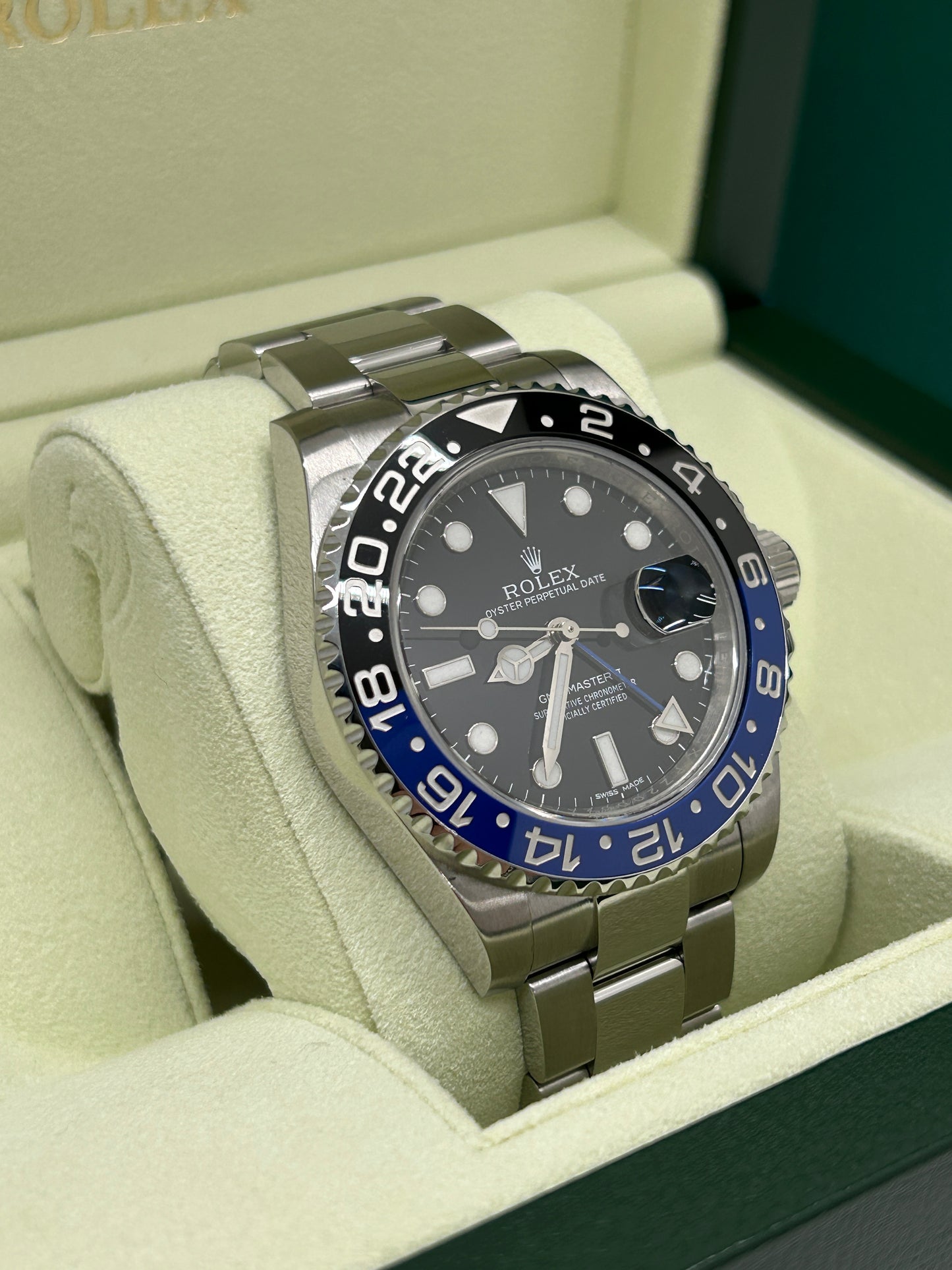 Rolex GMT-Master II "Batman" - Ref 116710BLNR - Year 2013