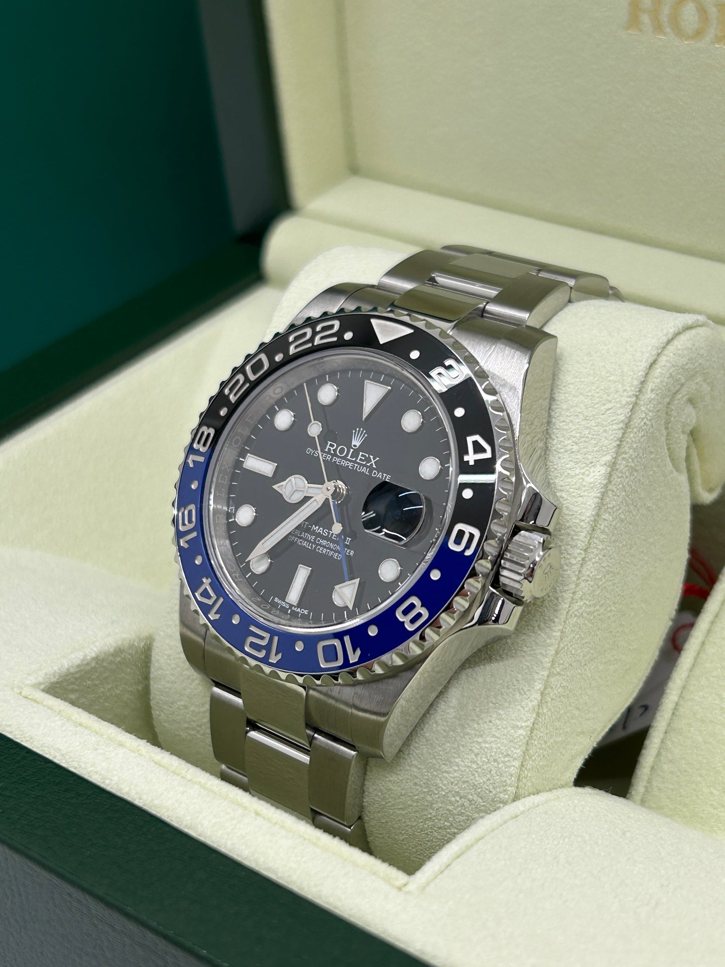 Rolex GMT-Master II "Batman" - Ref 116710BLNR - Year 2013